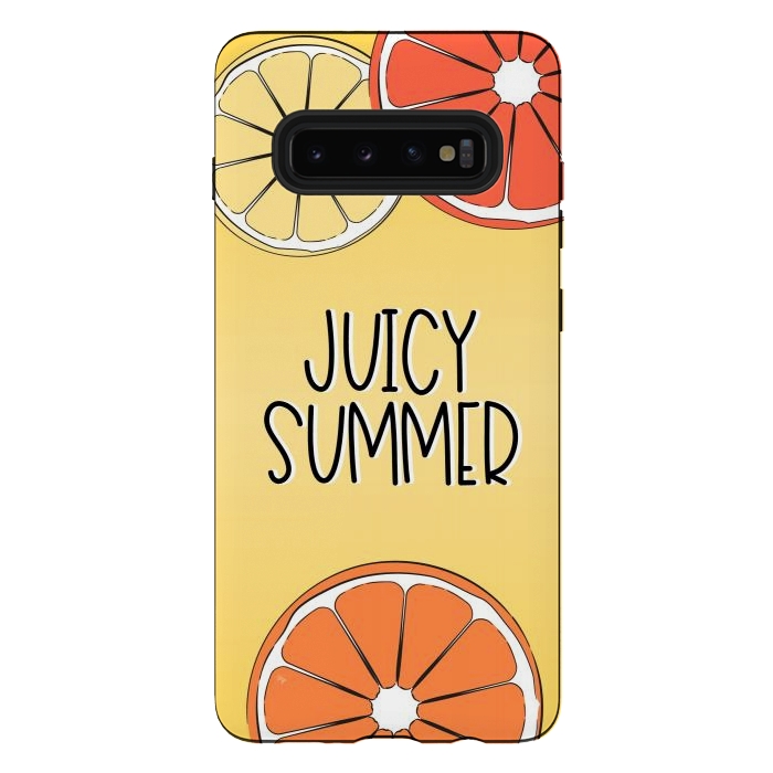 Galaxy S10 plus StrongFit Juicy Summer by Martina