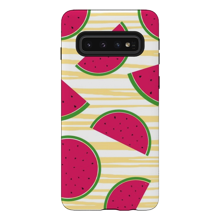 Galaxy S10 StrongFit Yummy melons by Martina
