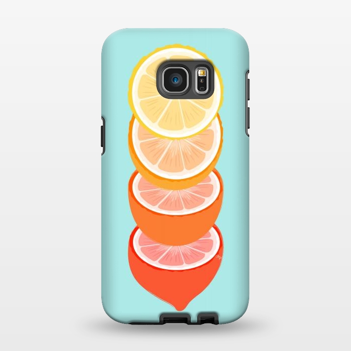 Galaxy S7 EDGE StrongFit Citrus Love by Martina