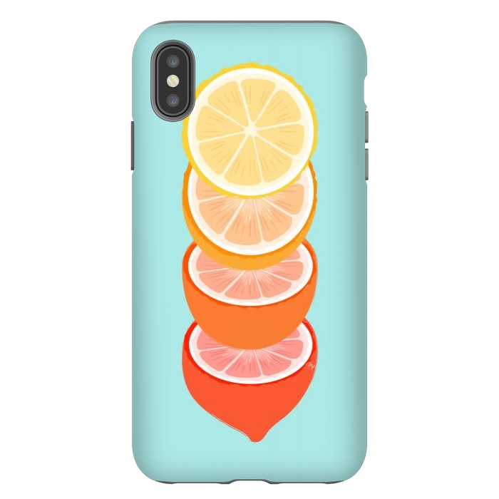 iPhone Xs Max StrongFit Citrus Love by Martina