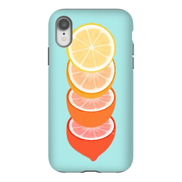 iPhone Xr StrongFit Citrus Love by Martina