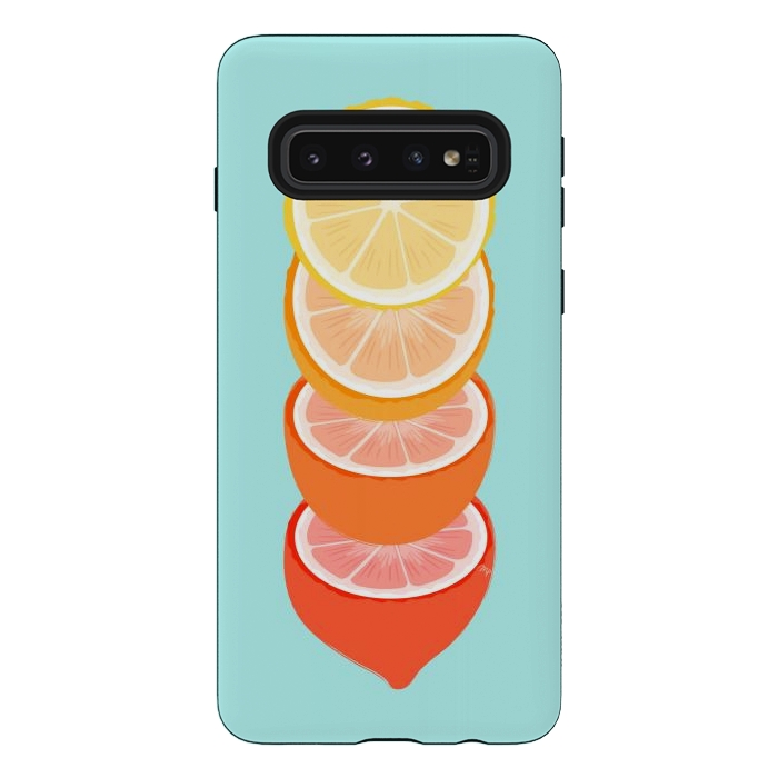 Galaxy S10 StrongFit Citrus Love by Martina