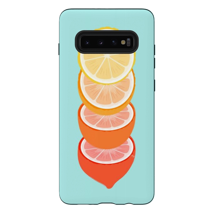 Galaxy S10 plus StrongFit Citrus Love by Martina