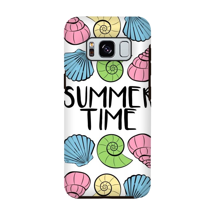 Galaxy S8 StrongFit Summer Time Shells by Martina