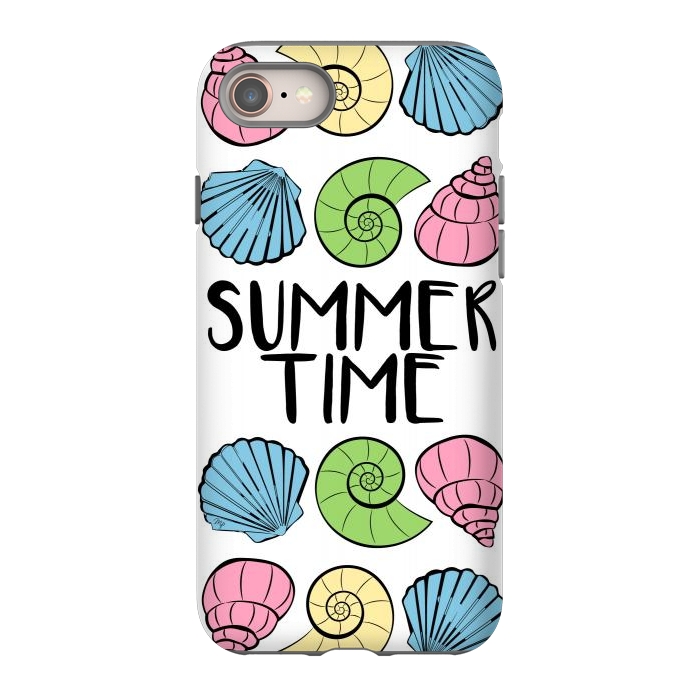 iPhone 8 StrongFit Summer Time Shells by Martina