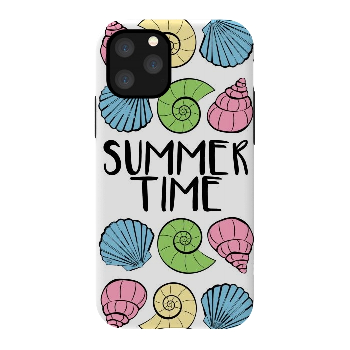 iPhone 11 Pro StrongFit Summer Time Shells by Martina