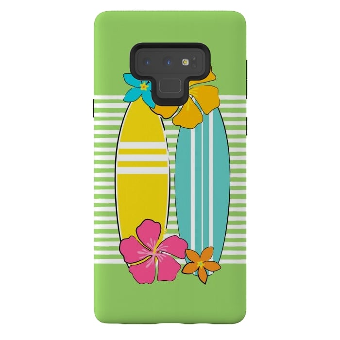 Galaxy Note 9 StrongFit Let's Surf by Martina