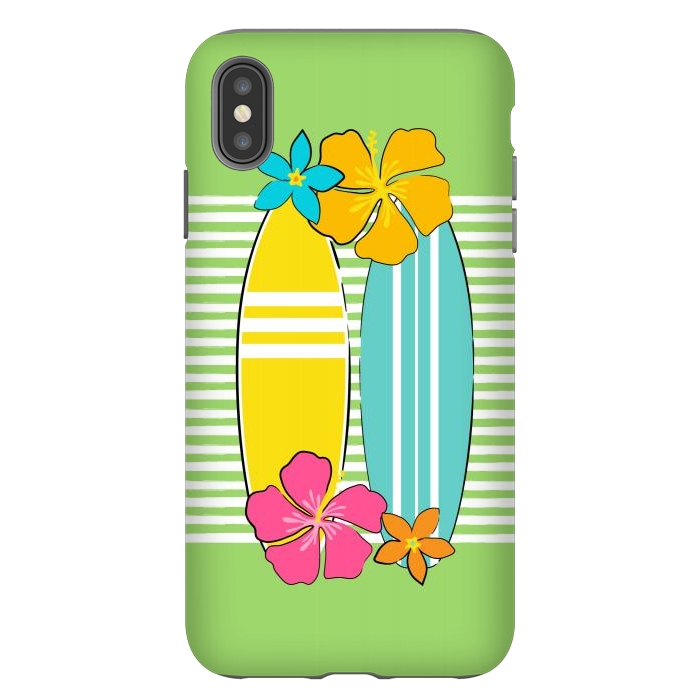 iPhone Xs Max StrongFit Let's Surf by Martina