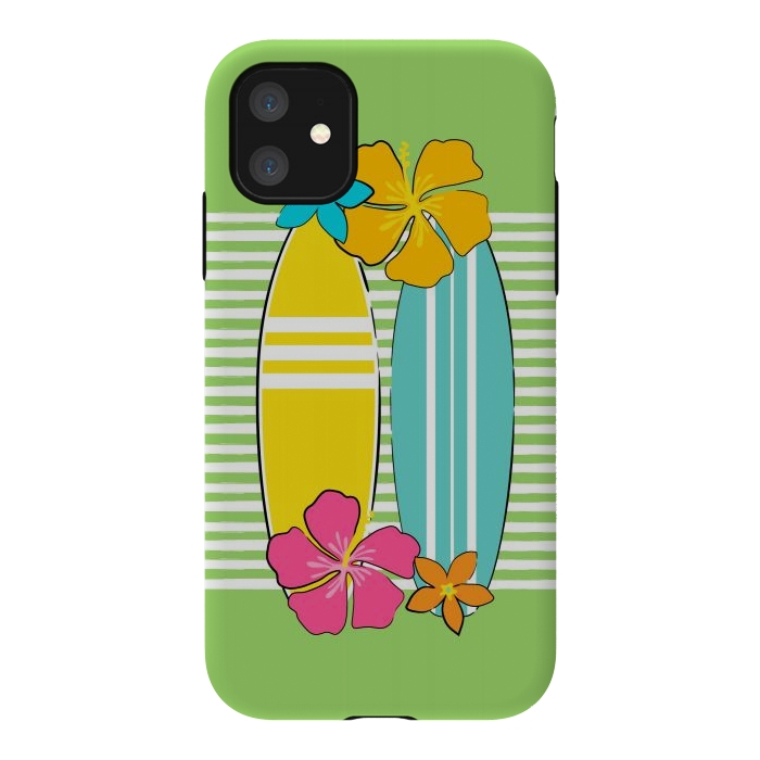 iPhone 11 StrongFit Let's Surf by Martina