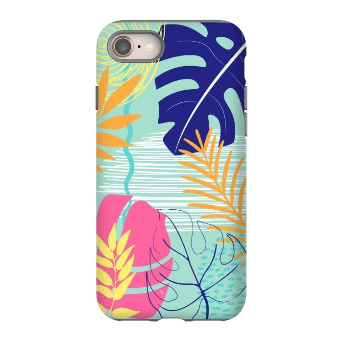 iPhone 8 StrongFit Tropical Mood by Martina