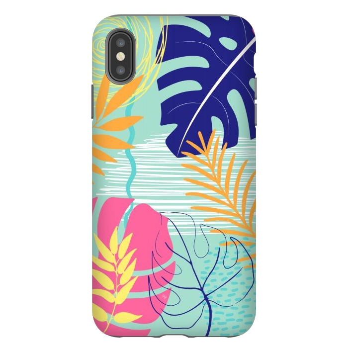 iPhone Xs Max StrongFit Tropical Mood by Martina