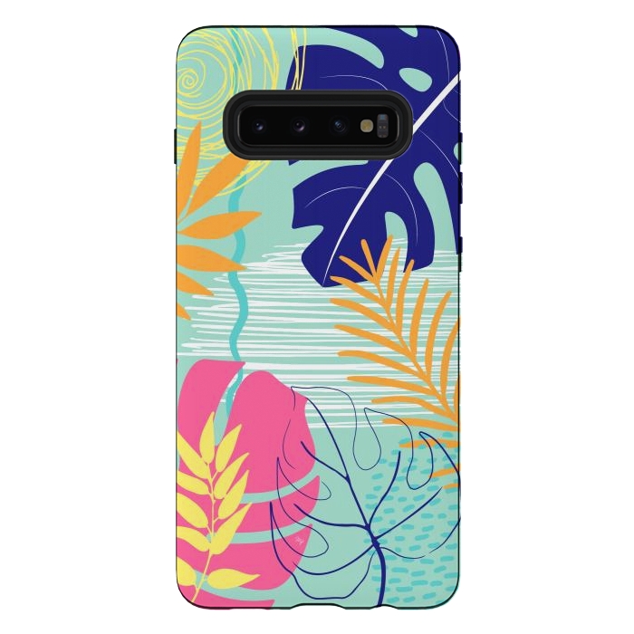 Galaxy S10 plus StrongFit Tropical Mood by Martina