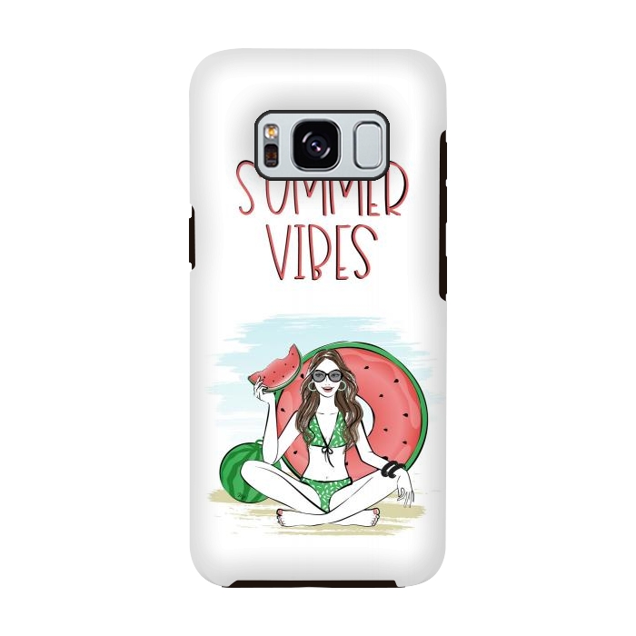 Galaxy S8 StrongFit Summer vibes girl by Martina