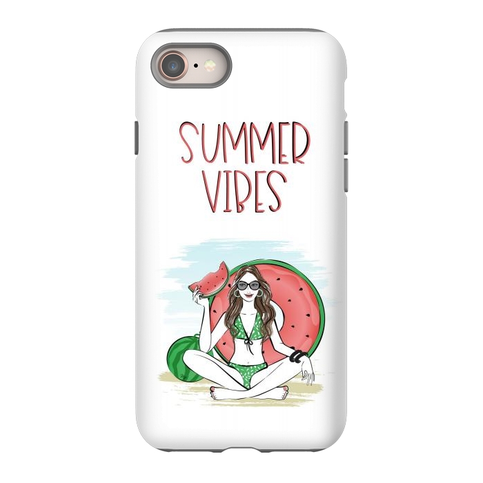 iPhone SE StrongFit Summer vibes girl by Martina
