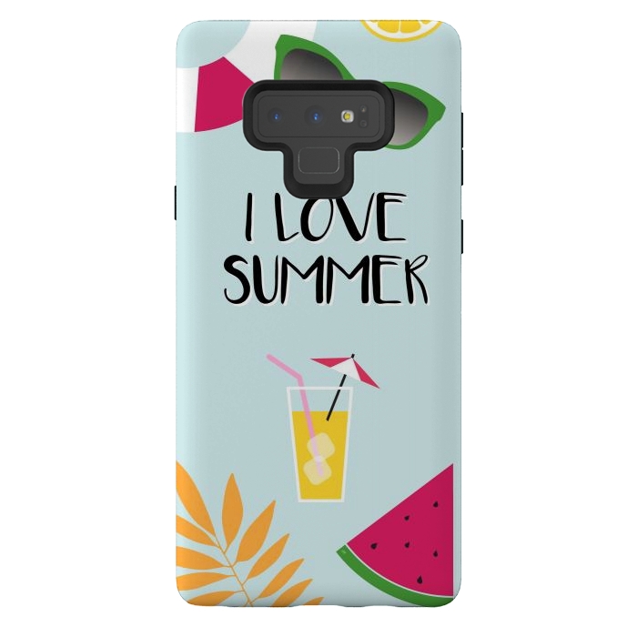 Galaxy Note 9 StrongFit I love summer by Martina
