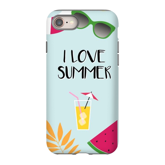 iPhone SE StrongFit I love summer by Martina