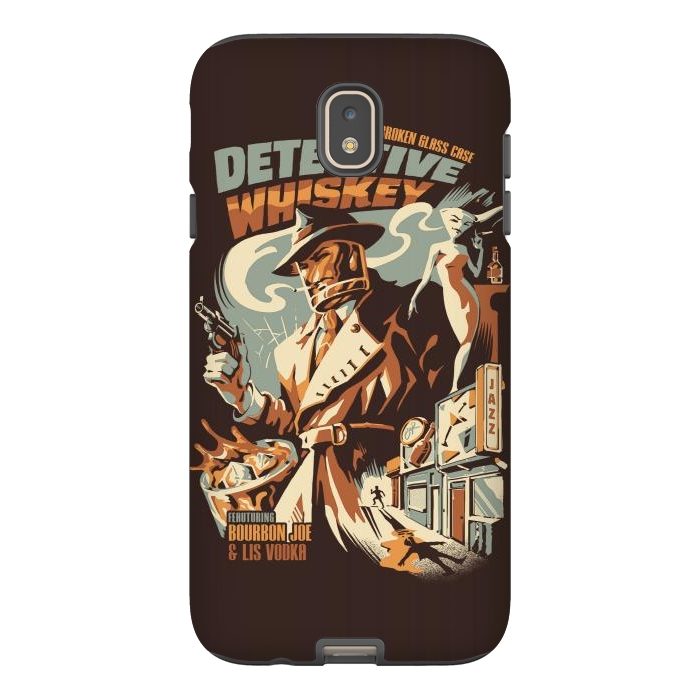 Galaxy J7 StrongFit Detective Whiskey by Ilustrata