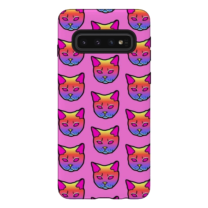 Galaxy S10 StrongFit Cats  by Winston