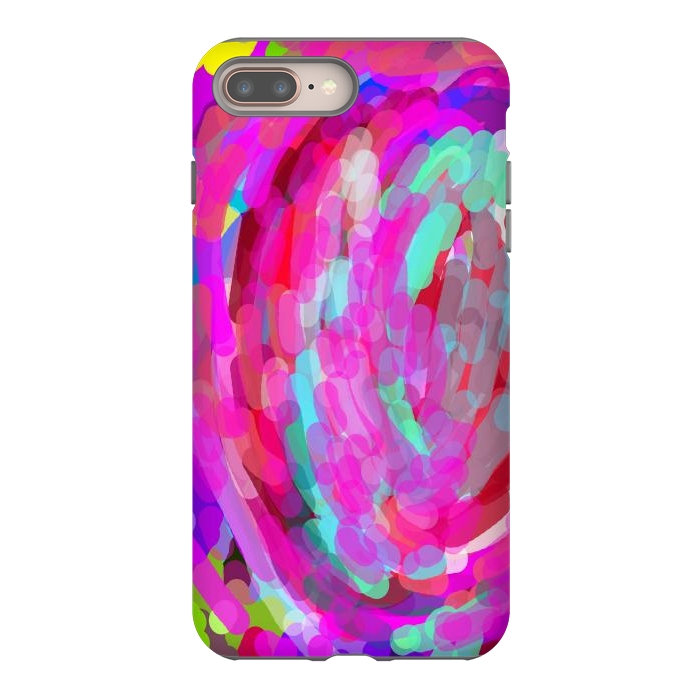 iPhone 7 plus StrongFit Colorful love by Josie