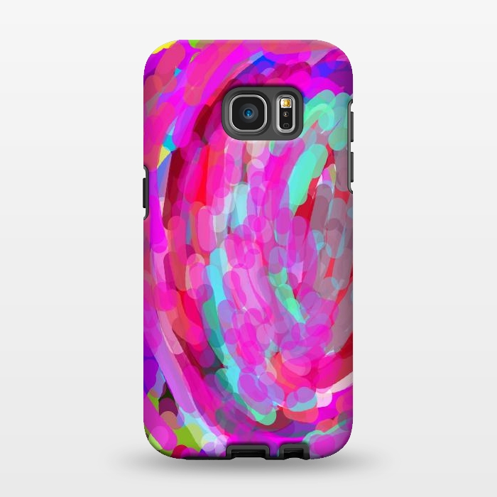Galaxy S7 EDGE StrongFit Colorful love by Josie