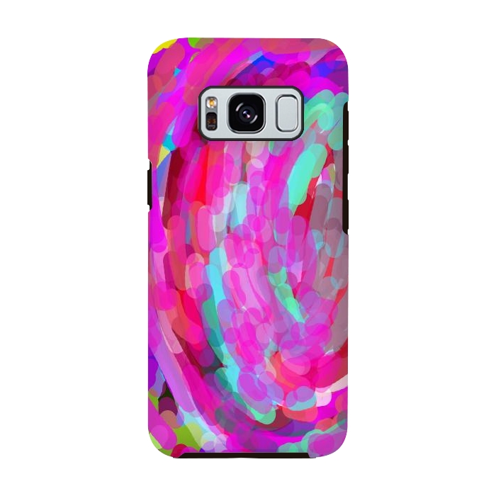 Galaxy S8 StrongFit Colorful love by Josie