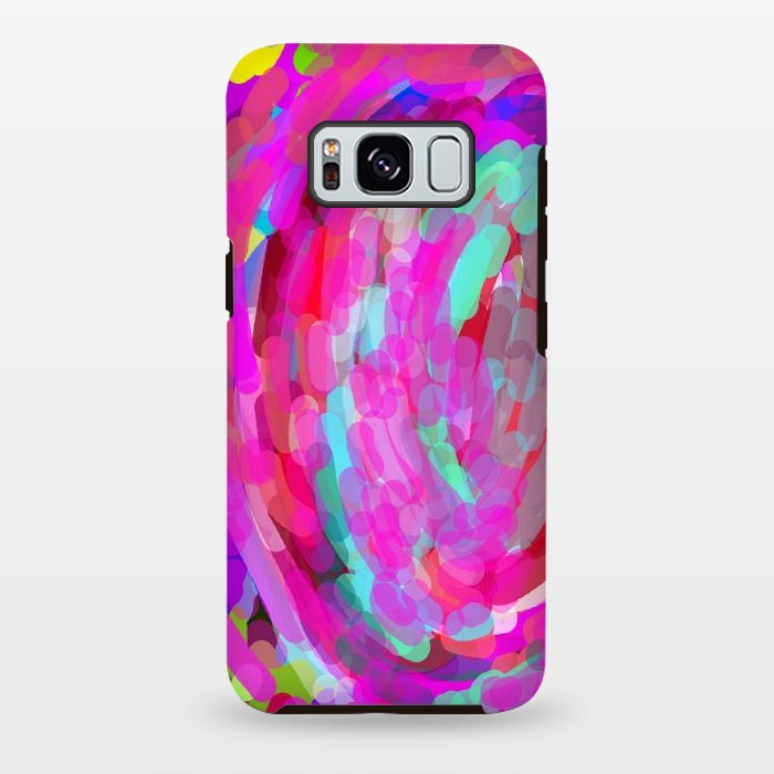 Galaxy S8 plus StrongFit Colorful love by Josie