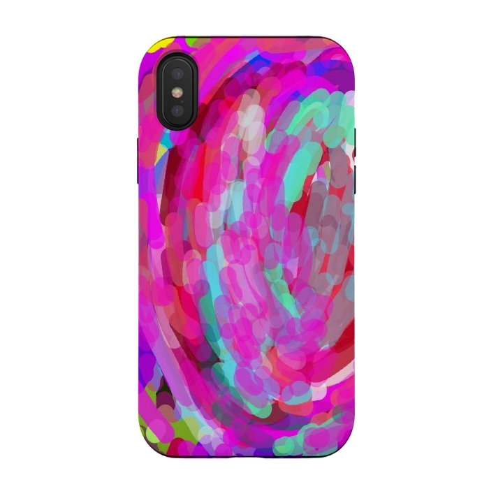 iPhone Xs / X StrongFit Colorful love by Josie