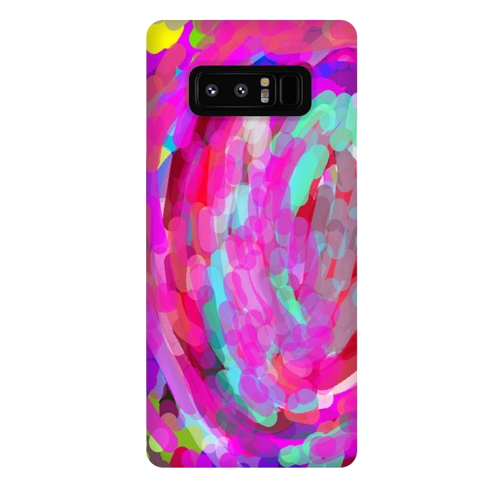 Galaxy Note 8 StrongFit Colorful love by Josie