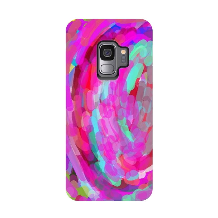 Galaxy S9 StrongFit Colorful love by Josie