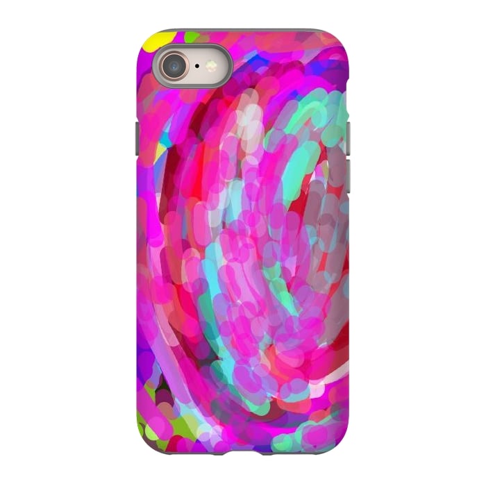 iPhone 8 StrongFit Colorful love by Josie