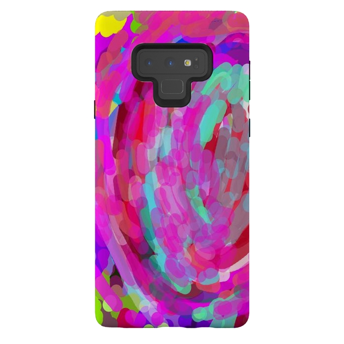 Galaxy Note 9 StrongFit Colorful love by Josie