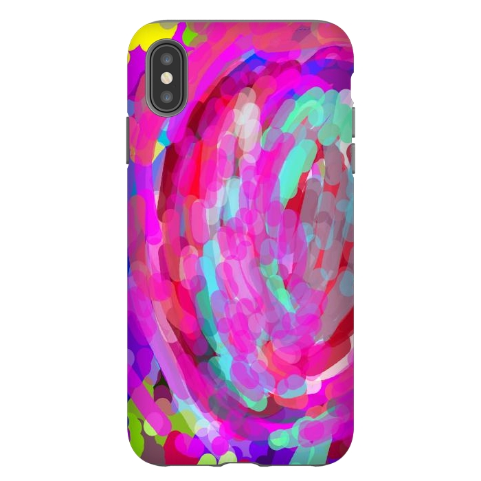 iPhone Xs Max StrongFit Colorful love by Josie