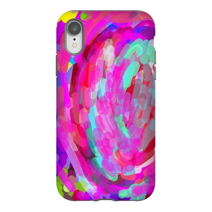 iPhone Xr StrongFit Colorful love by Josie