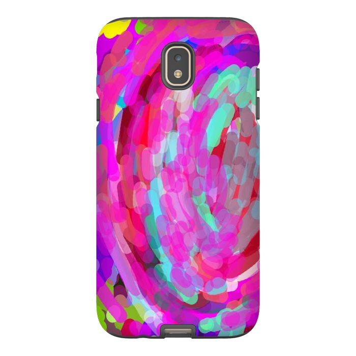 Galaxy J7 StrongFit Colorful love by Josie