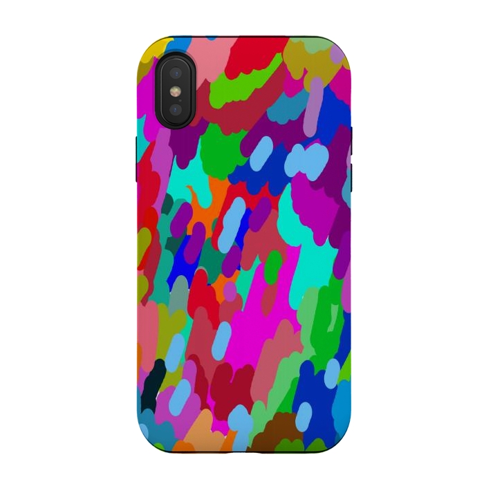 iPhone Xs / X StrongFit Blind with color by Josie
