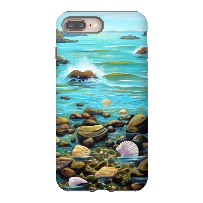 iPhone 7 plus StrongFit Rocky Shore by Irina Velman