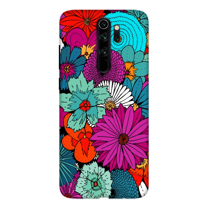 Redmi Note 8 pro SlimFit Bunch of flowers por Steve Wade (Swade)