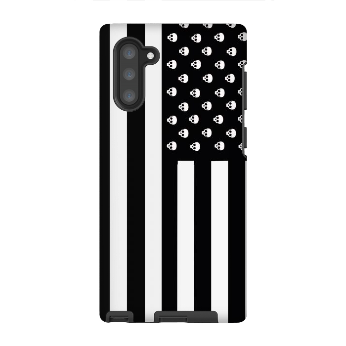 Galaxy Note 10 StrongFit United Deaths of America by Gringoface Designs