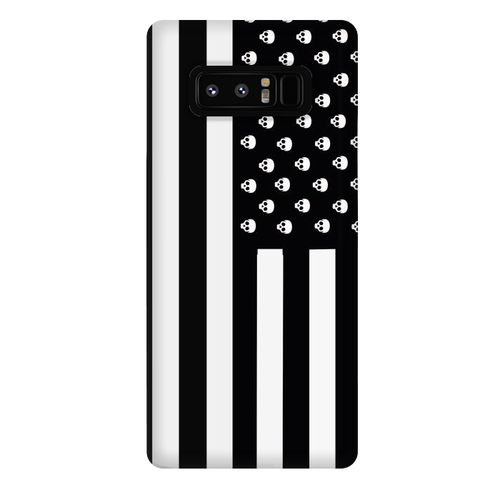 Galaxy Note 8 StrongFit United Deaths of America by Gringoface Designs
