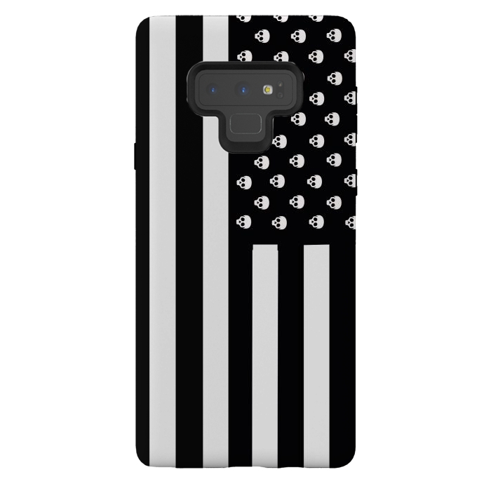 Galaxy Note 9 StrongFit United Deaths of America by Gringoface Designs