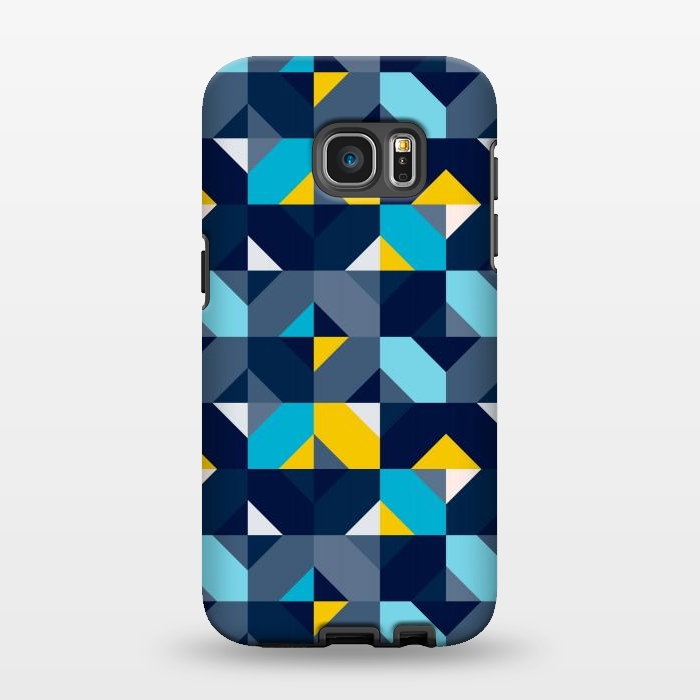 Galaxy S7 EDGE StrongFit Geometric Hypnotic Shapes by TMSarts