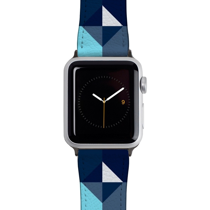 Watch 38mm / 40mm Strap PU leather Geometric Hypnotic Shapes by TMSarts