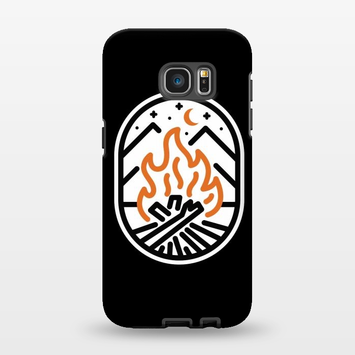 Galaxy S7 EDGE StrongFit Camp Fire 1 by Afif Quilimo