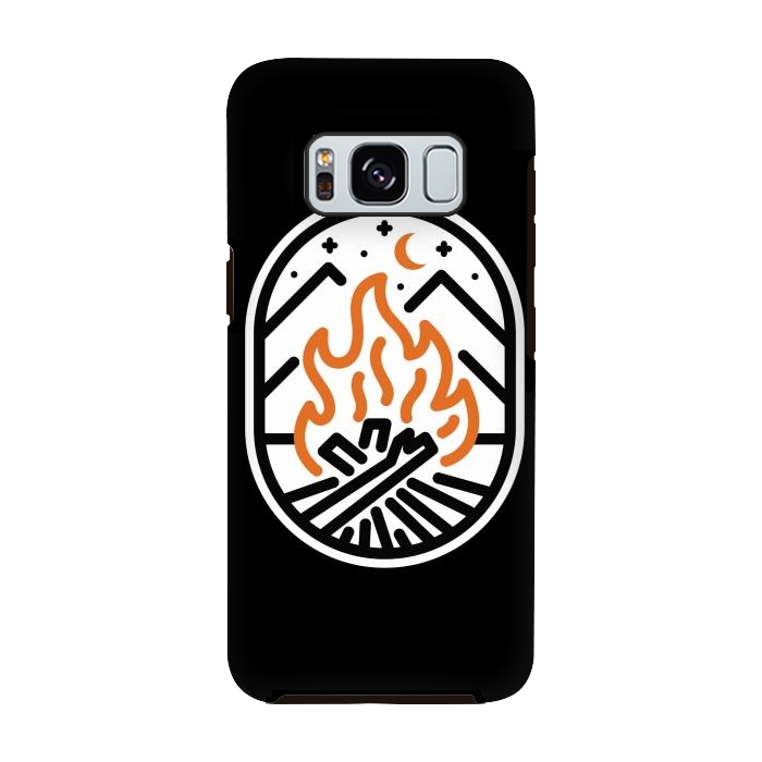 Galaxy S8 StrongFit Camp Fire 1 by Afif Quilimo