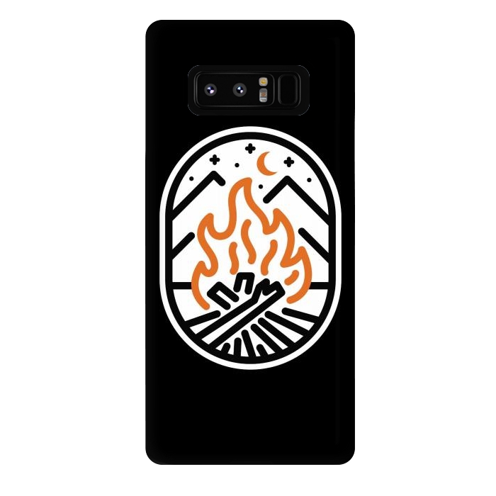 Galaxy Note 8 StrongFit Camp Fire 1 by Afif Quilimo
