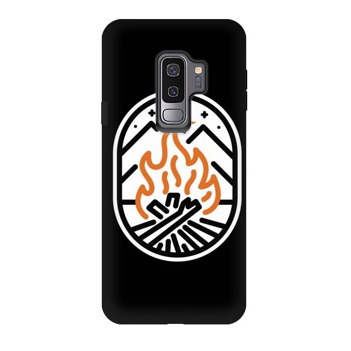 Galaxy S9 plus StrongFit Camp Fire 1 by Afif Quilimo
