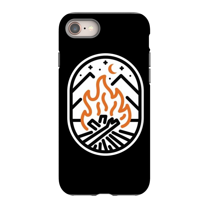 iPhone 8 StrongFit Camp Fire 1 by Afif Quilimo