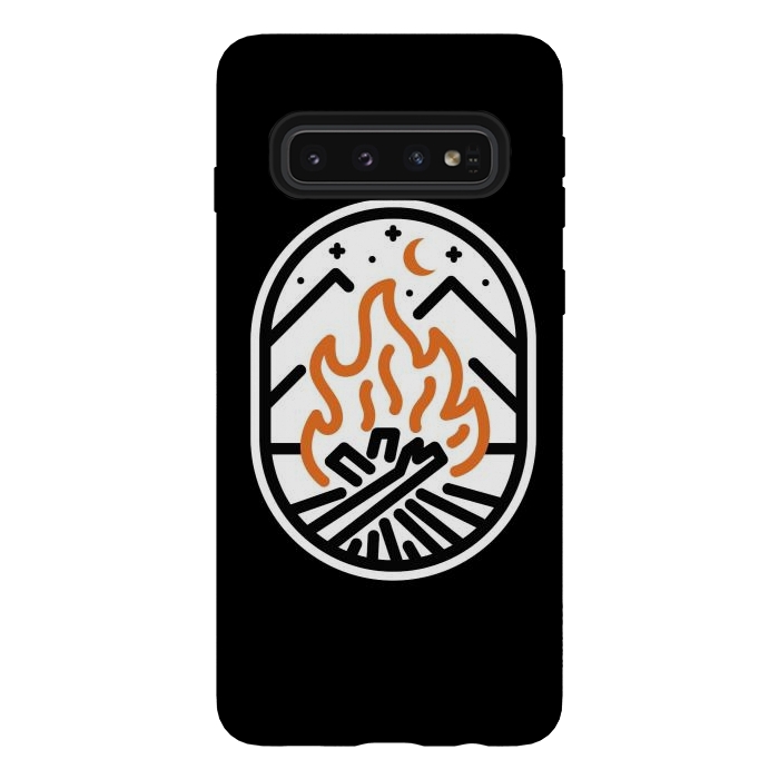 Galaxy S10 StrongFit Camp Fire 1 by Afif Quilimo