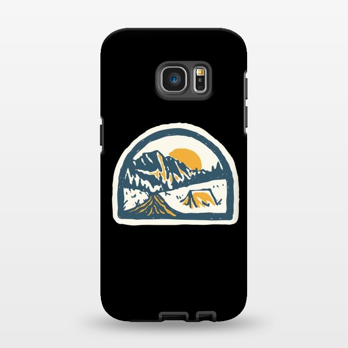 Galaxy S7 EDGE StrongFit Camp Hand Drawn 1 by Afif Quilimo
