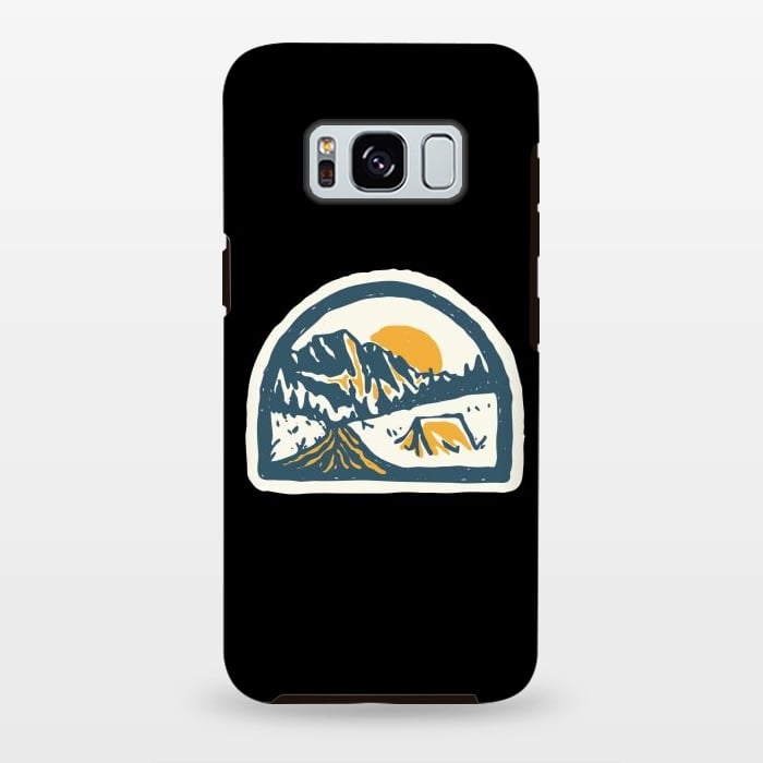 Galaxy S8 plus StrongFit Camp Hand Drawn 1 by Afif Quilimo